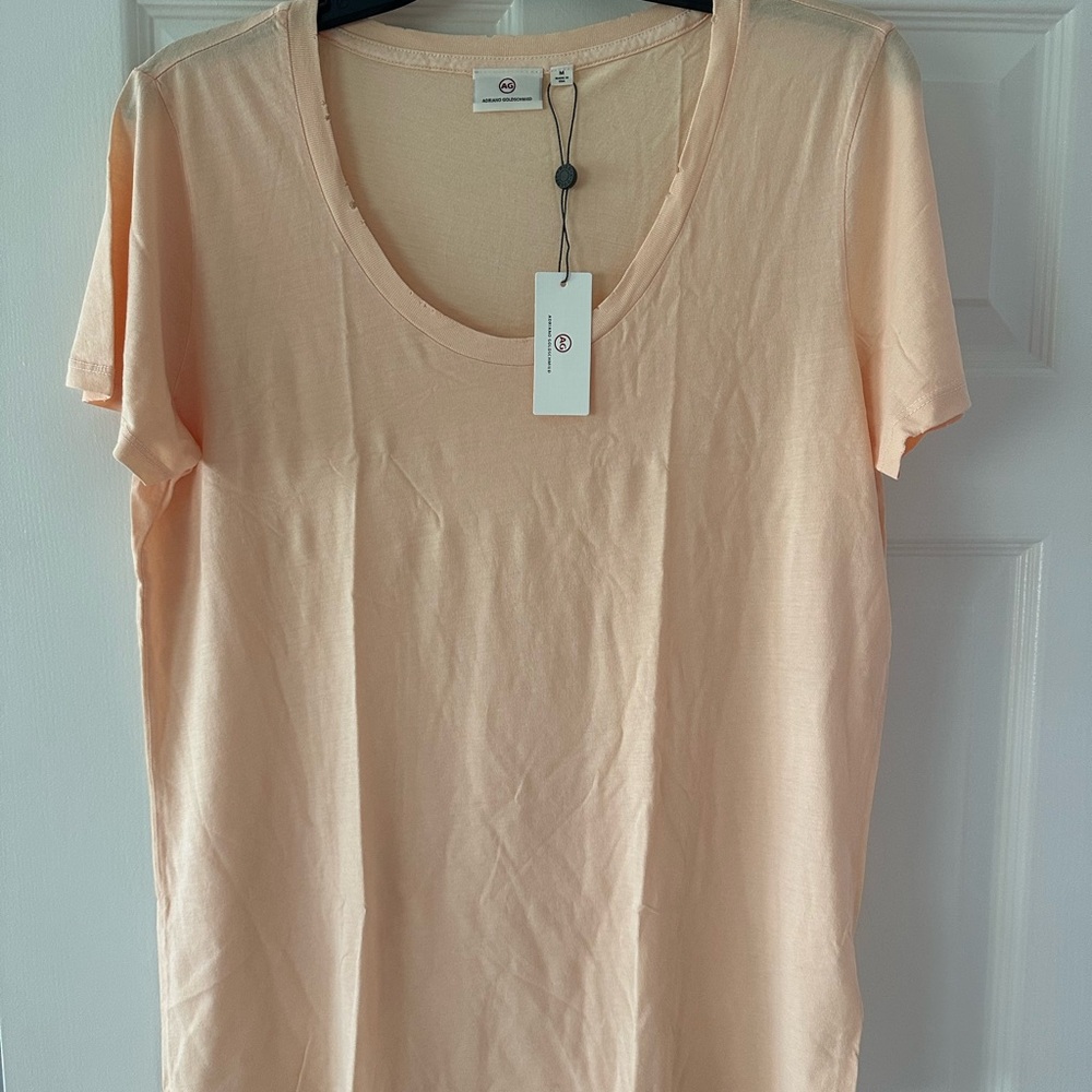 NWT! AG Peach Short Sleeve T-Shirt